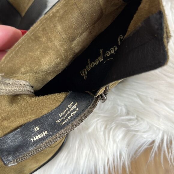 Free People Olive and Black Ankle Booties - Picture 11 of 11